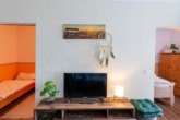 TV im Wohnzimmer - Appartement im Ferienpark Hahnenklee