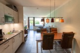 Blick in den Wohnraum - Appartement im Ferienpark Hahnenklee