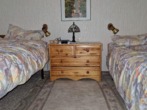 Schlafnische ohne Fenster - Appartement Typ B im Ferienpark Hahnenklee